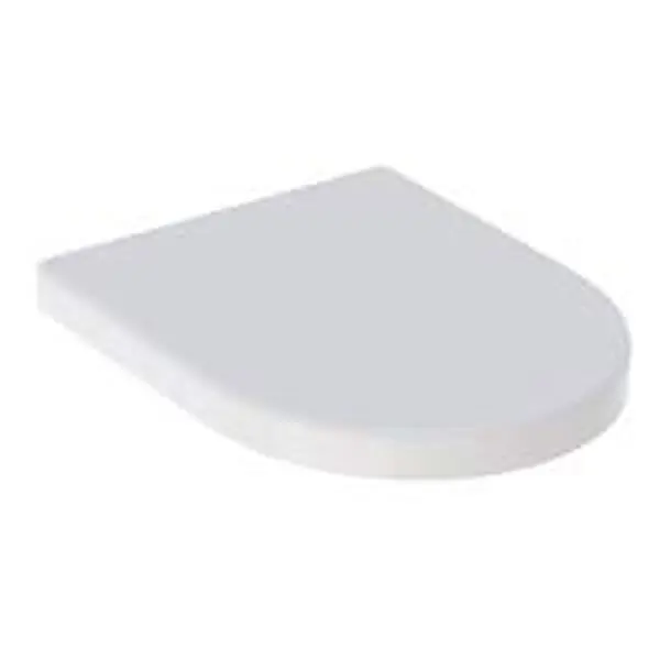 Geberit Renova Plan toilet seat with lid white, Top-Fix