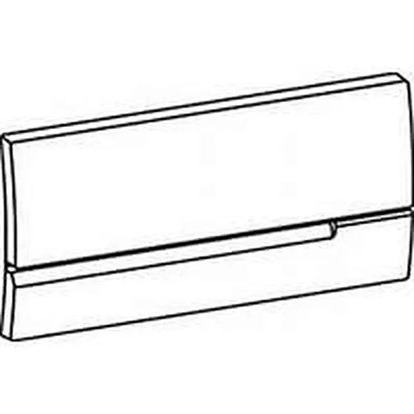 Wisa 2000/2002 flush plate pergamon