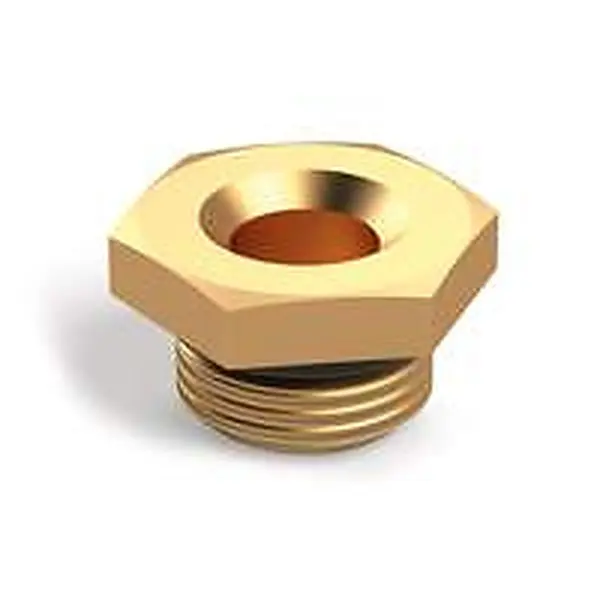 Kemper shut-off plug bronze male thread 1/4" DN8