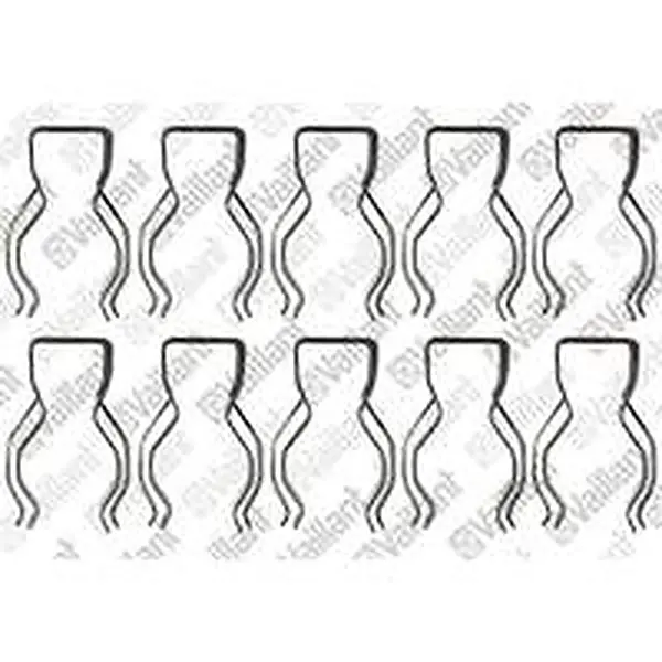 Vaillant clamp set 10 pcs