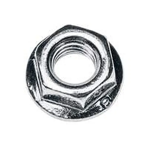 Intergas flange nut M5 with knurled edge