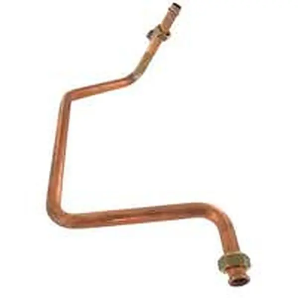 Intergas pipe heat exchanger/mixing valve