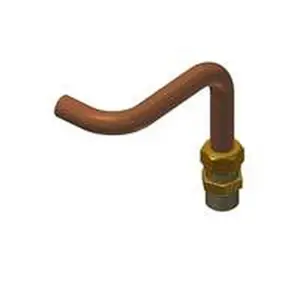 Eco Heating Gasleiding 15 met puntstuk 1/2" knel