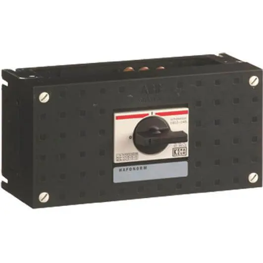 ABB Hafonorm switch 4-pole 63A