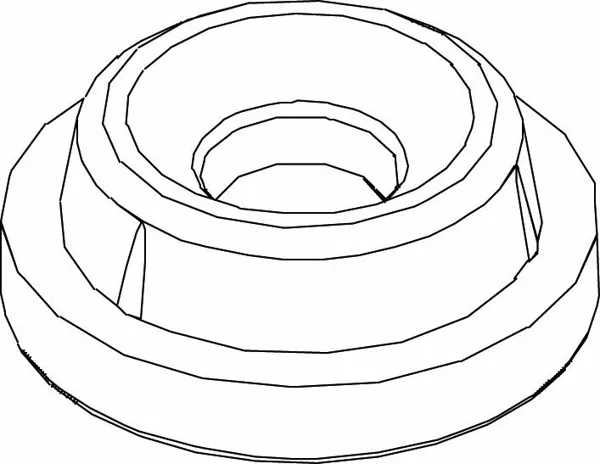 Nefit stop EPS upper section d672.5