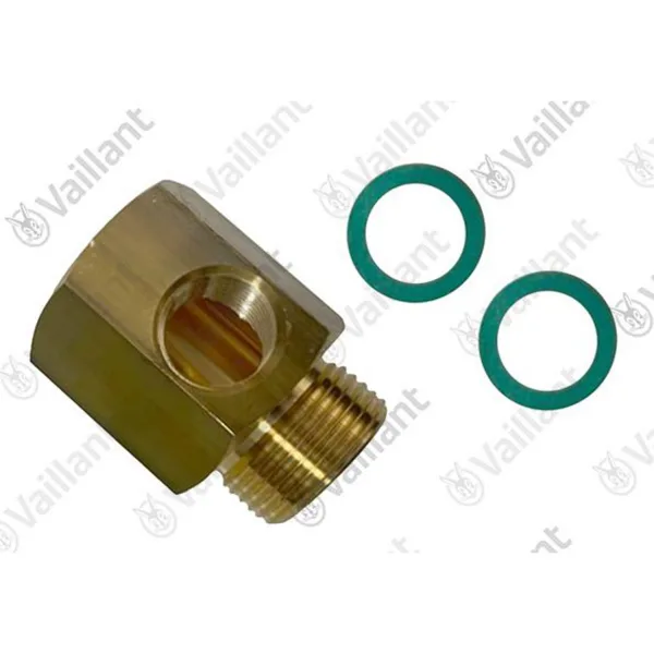 Vaillant adapter, drain valve
