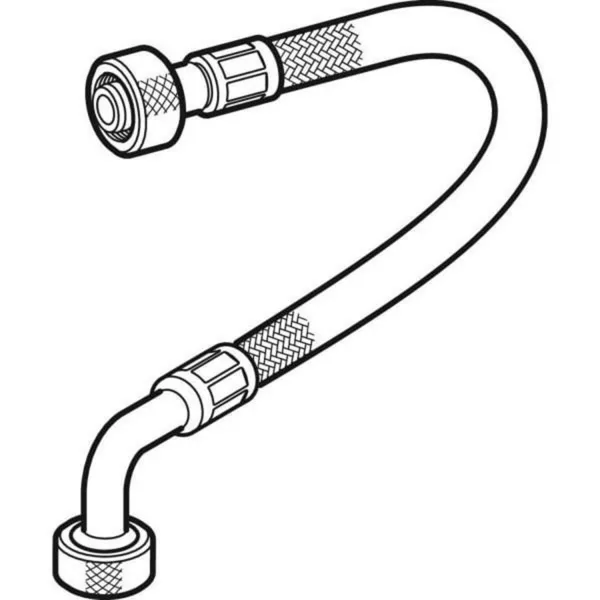 Geberit connection hose with filter
