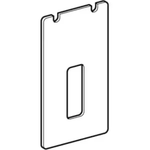 Geberit serviceluik kraan glas Zwart