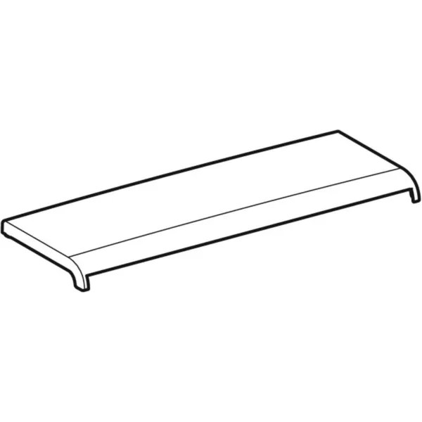 Geberit design cap top gloss chrome