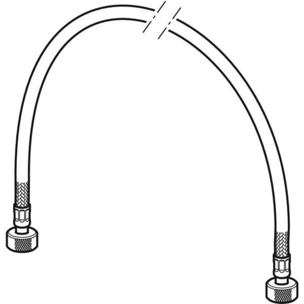 Geberit braided hose for Preda and Selva BJ 243.341.00.1