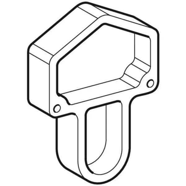 Geberit recess block Duofix frame variable height
