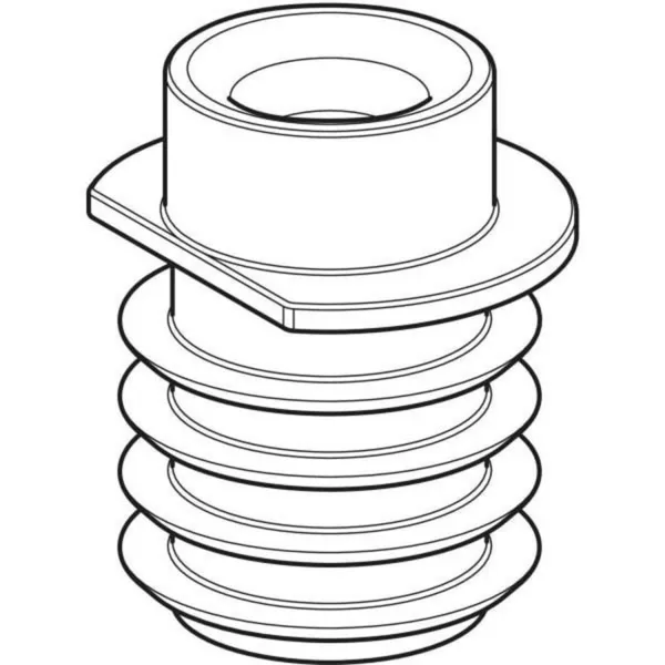 Geberit connection seal on flush pipe