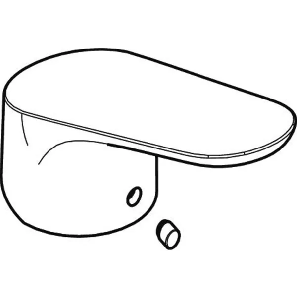 Hansgrohe handle chrome for e.g. washbasin mixer 70 98532000