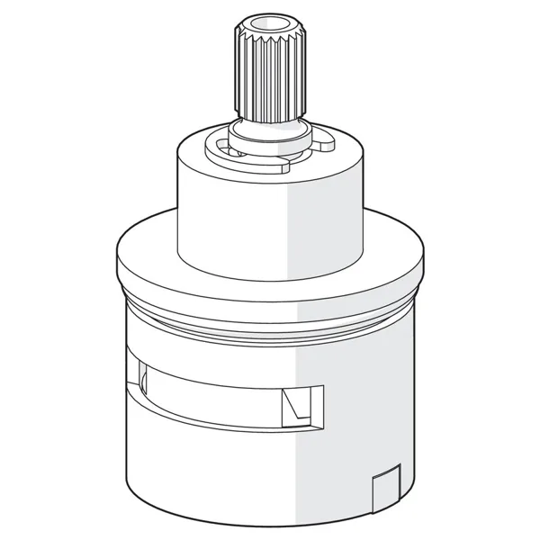 Hansa diverter headpart
