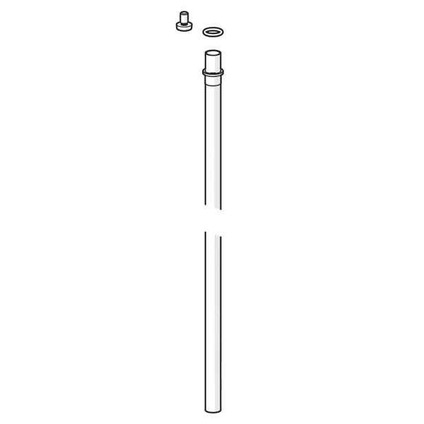 Hansa connection pipe 10 mm 350 mm
