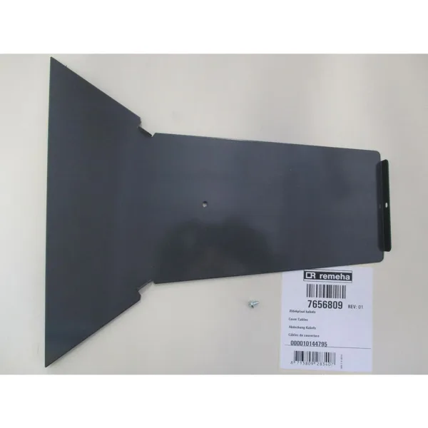 Remeha cable cover plate