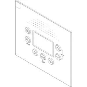 Bosch paneel voor o.a. 2300i HRC25/3 87379050530