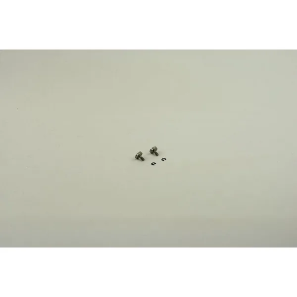 Bosch screw + locking ring (2x)