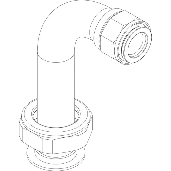 Nefit pump pipe for e.g. Compress 3400i AWS (CS3400iAWS 10E) 87186453930