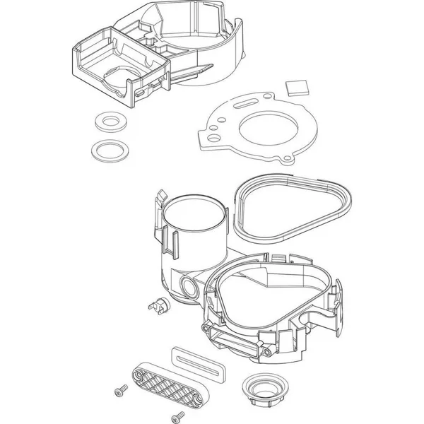 Nefit condensate collector for e.g. BaseLine HRC24 CW3 II 87377014750