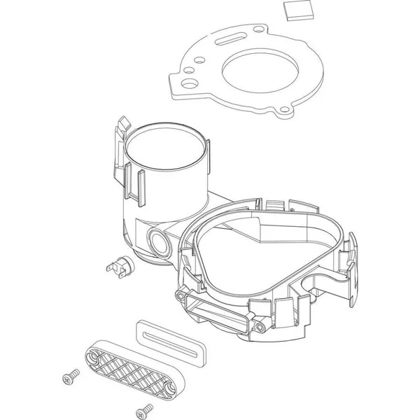 Nefit condensate collector for e.g. BaseLine HRC24 CW4 87154160020