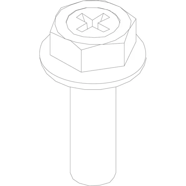 Nefit screw M6x20 (10x)