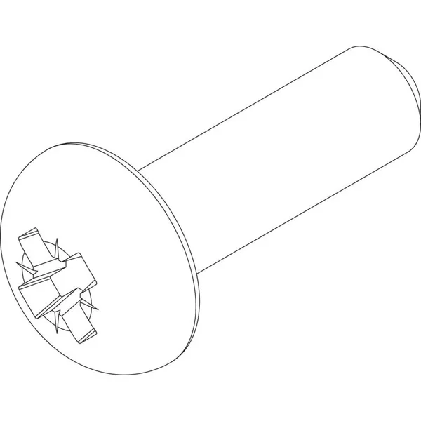 Bosch screw M5 stainless