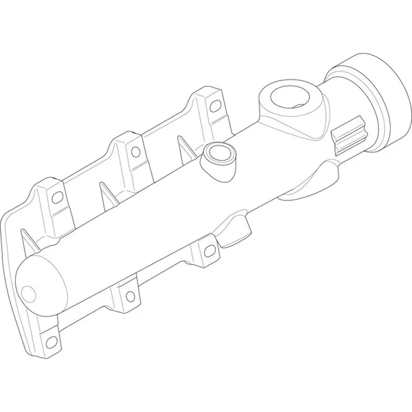 Buderus/Bosch return pipe 3sec 8738804664