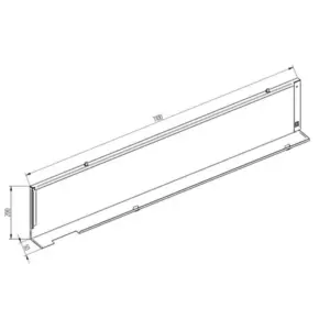 Remeha mantel links voor o.a. Tzerra HP 40-5c 7717837
