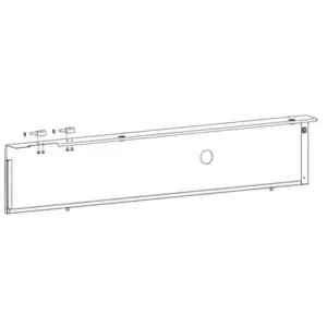 Remeha mantel rechts modul 390-690