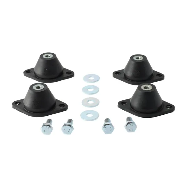 Remeha vibration dampers roof installation