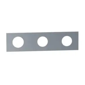 Vola cover plate 3-hole 230x60 mm 36/33/33 mm chrome 16 3003K-16