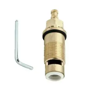 Vola cartridge two-knob per pc (90 deg left-closing) ceramic insert