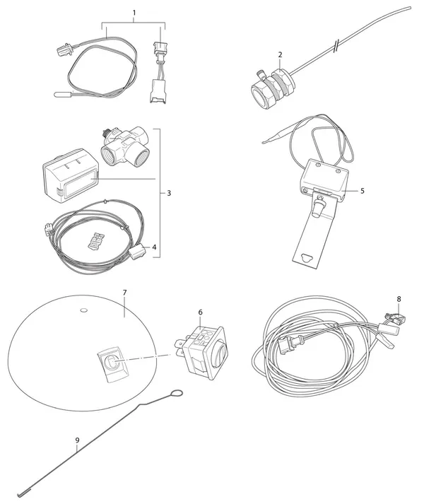 Exploded view Nefit (Bosch) CV boiler 120L 30kW inclusief 3-wegklep: Totaaloverzicht