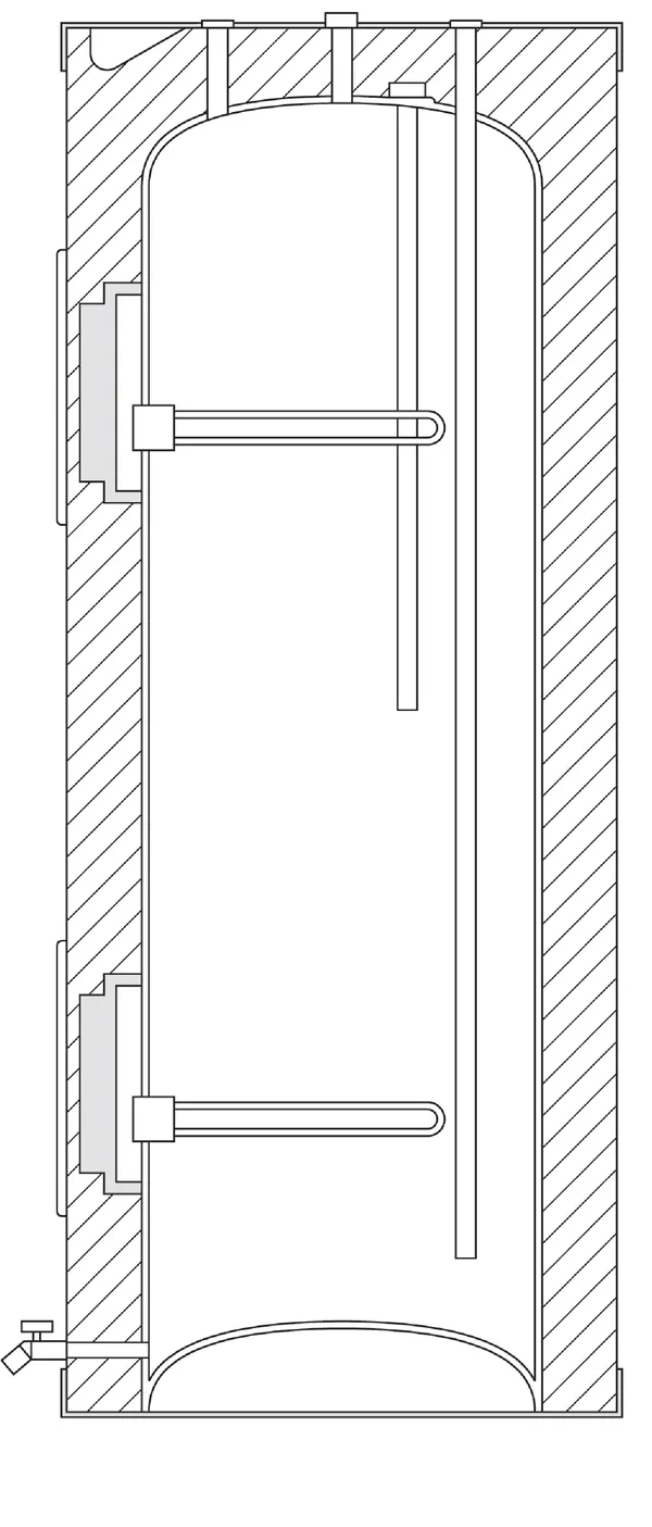Exploded view A.O. Smith EES 30: Totaaloverzicht