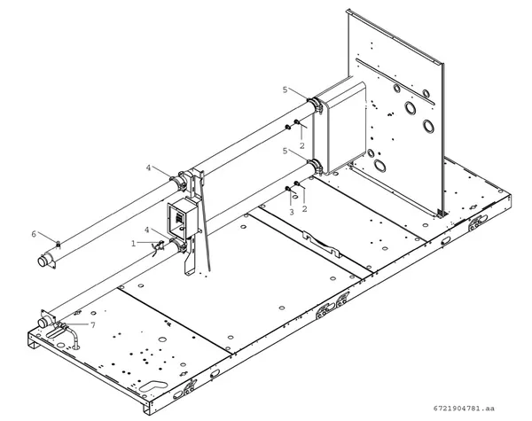 Exploded view Bosch Compress 3000 AWP (CS3000AWP 59): Standard
