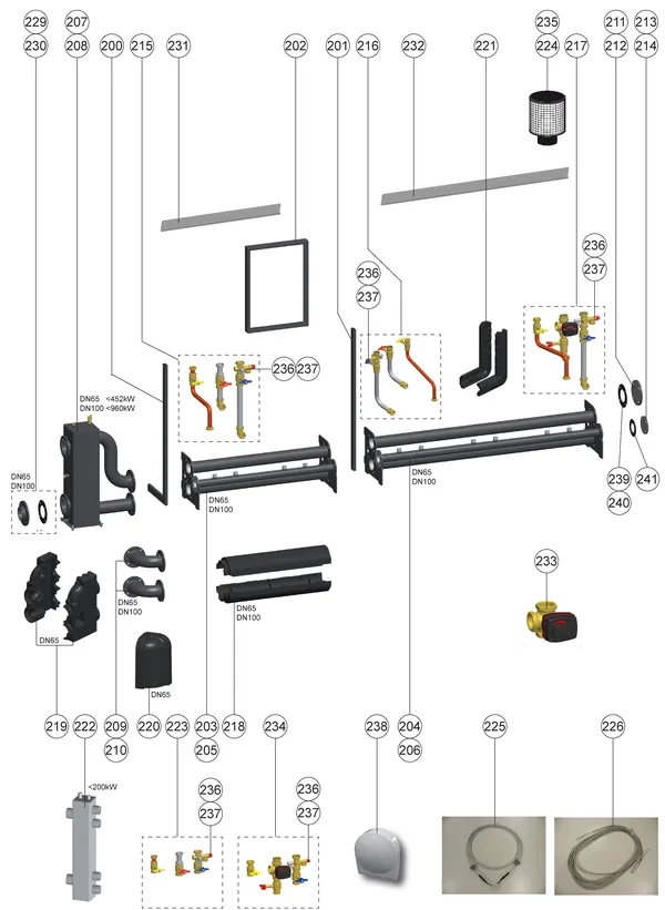 Exploded view Atag XL140 | from 2012 OSS4: Cascadeopstelling