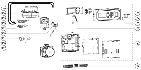 Exploded view Atag XL140 | from 2012 OSS4: Electrics
