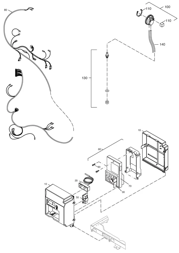 Exploded view Nefit (Bosch) Economy VR24: Uba