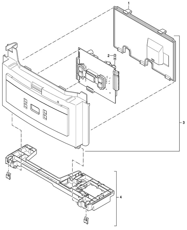 Exploded view Nefit (Bosch) ProLine NxT HRC 24 CW4: Branderautomaat