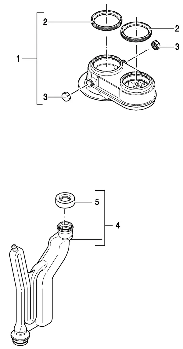 Exploded view Nefit (Bosch) ProLine NxT HRC 30 CW5: Sifon