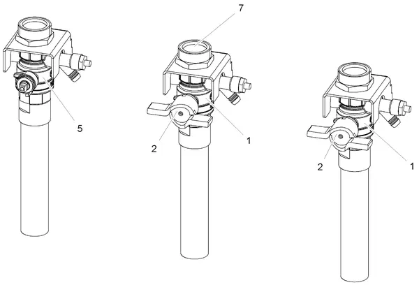 Exploded view Stiebel Eltron HM(S) Trend (06/2014 - 04/2019): Afsluiter as
