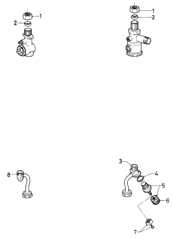 Exploded view Vaillant Cv-ketel VC 180 XE (TTB): Aansluitdelenc