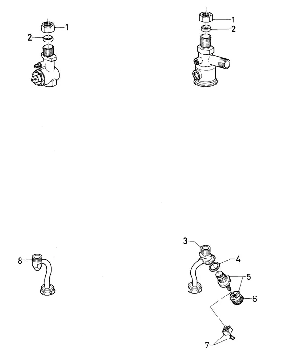 Exploded view Vaillant Combiketel Turbo VCW 182 E: Aansluitdelenc